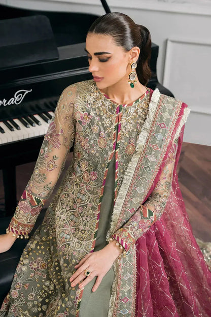 Baroque | Chantelle Embroidered Collection 2024 | CH12-02 - Pakistani Designer Dress - by Baroque | Type: Formal - 100% Original at Saira Sultan