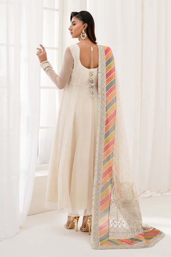 Baroque | Luxury Pret 25 | EMBROIDERED CHIFFON PR-1098 - Pakistani Designer Dress - by Baroque - Type : Ladies Clothes - 100% Original at Saira Sultan