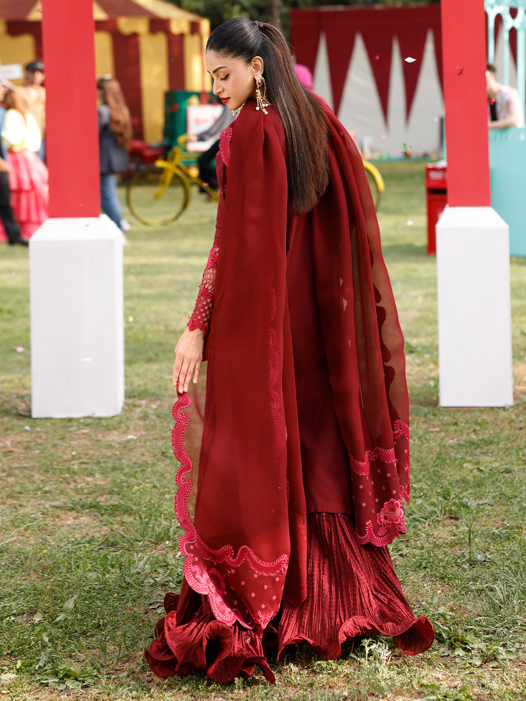 Bin Ilyas | Carnival Summer Edit 25 | 34 - B S Maroon Lawn