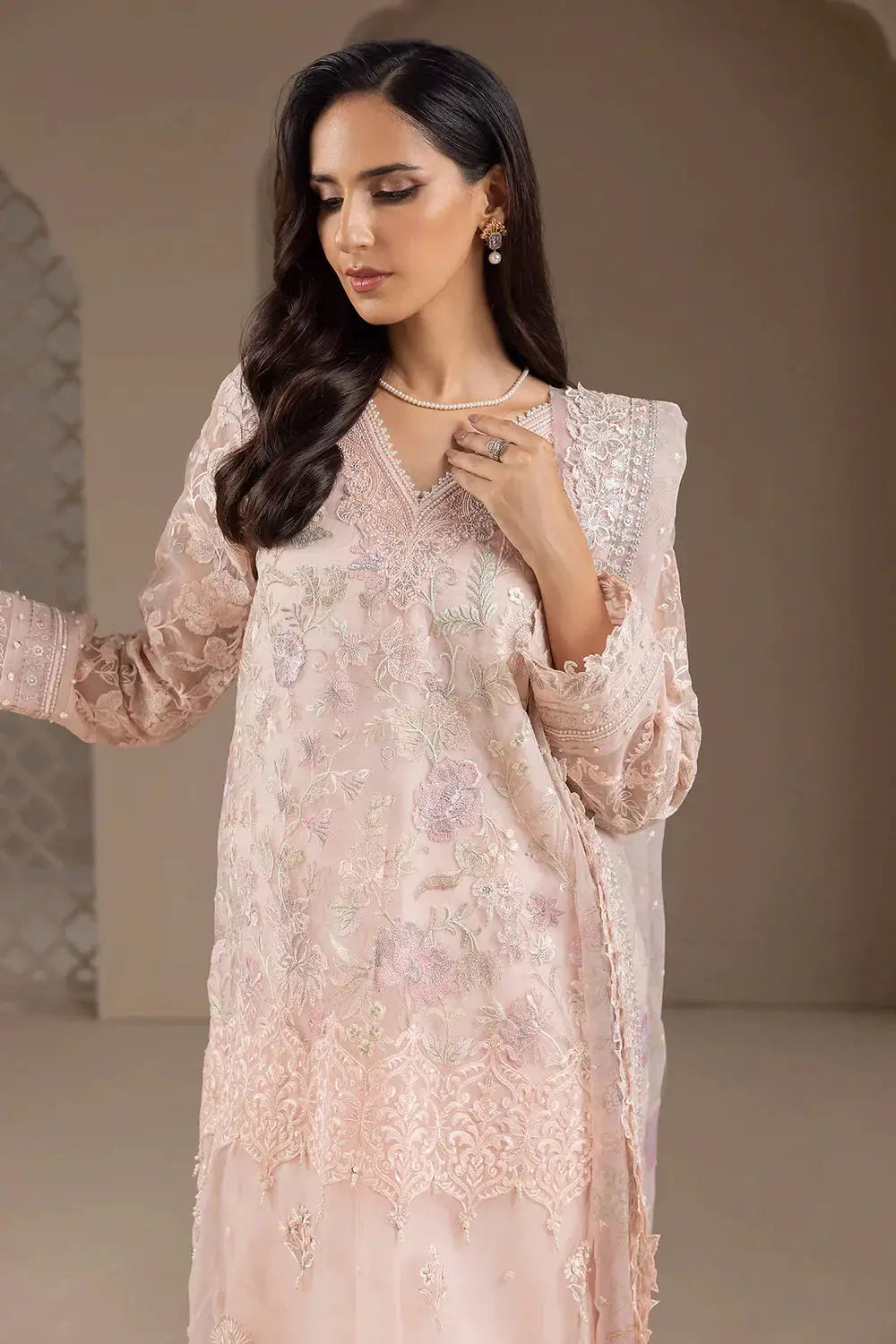 Baroque | Formals Collection | UF-412 - Pakistani Designer Dress - by Baroque | Type: Formal - 100% Original at Saira Sultan