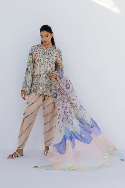 Sania Maskatiya | Mirra Luxury Pret 25 | Aiva - Pakistani Designer Dress - by Sania Maskatiya - Type : Ladies Clothes - 100% Original at Saira Sultan
