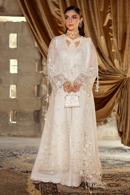 Qalamkar | Chiffon Edit | WC-03 ROISE - Pakistani Designer Dress - by Qalamkar - Type : Ladies Clothes - 100% Original at Saira Sultan