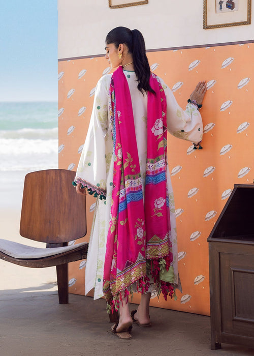 Sadaf Fawad Khan | Siraa Lawn 25 | Rosa S White Lawn