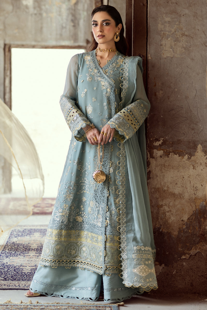 Qalamkar | Chiffon Edit | WC-08 VEVIN - Pakistani Designer Dress - by Qalamkar - Type : Ladies Clothes - 100% Original at Saira Sultan