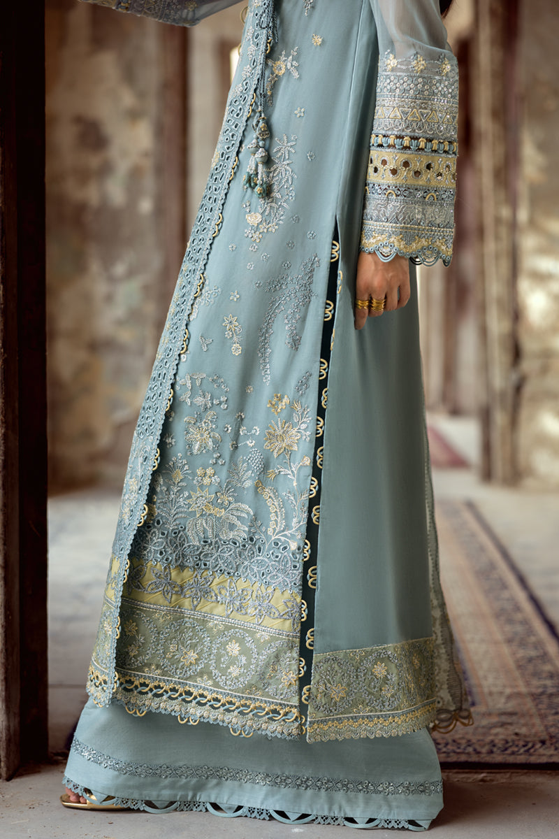 Qalamkar | Chiffon Edit | WC-08 VEVIN - Pakistani Designer Dress - by Qalamkar - Type : Ladies Clothes - 100% Original at Saira Sultan