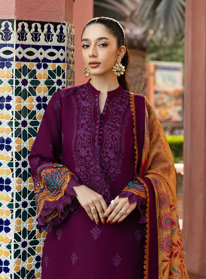 Zainab Chottani | Chikankari 25 | Nia - 6B L Berry Lawn