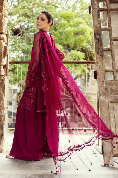 Qalamkar | Chiffon Edit | WC-02 SIOFE - Pakistani Designer Dress - by Qalamkar - Type : Ladies Clothes - 100% Original at Saira Sultan