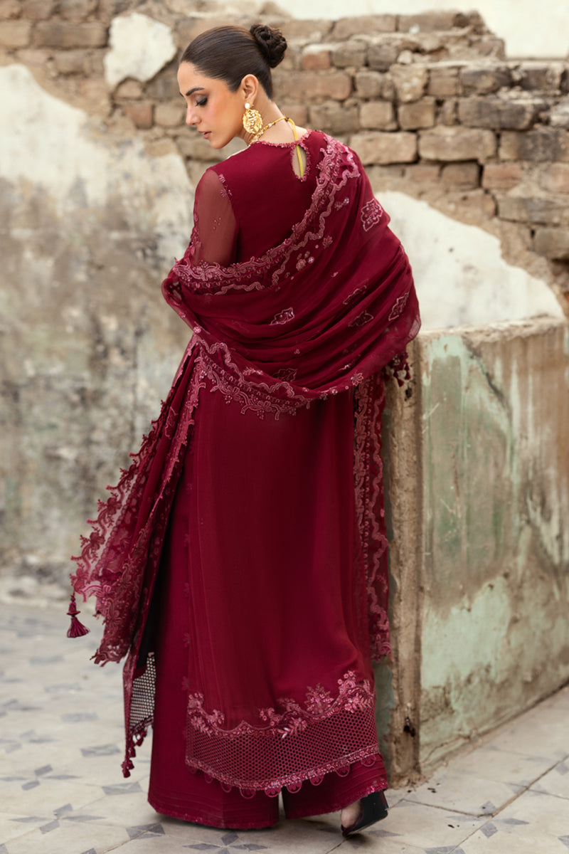 Qalamkar | Chiffon Edit | WC-06 JAYNE - Pakistani Designer Dress - by Qalamkar - Type : Ladies Clothes - 100% Original at Saira Sultan
