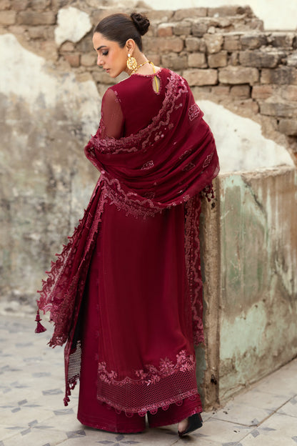 Qalamkar | Chiffon Edit | WC-06 JAYNE - Pakistani Designer Dress - by Qalamkar - Type : Ladies Clothes - 100% Original at Saira Sultan