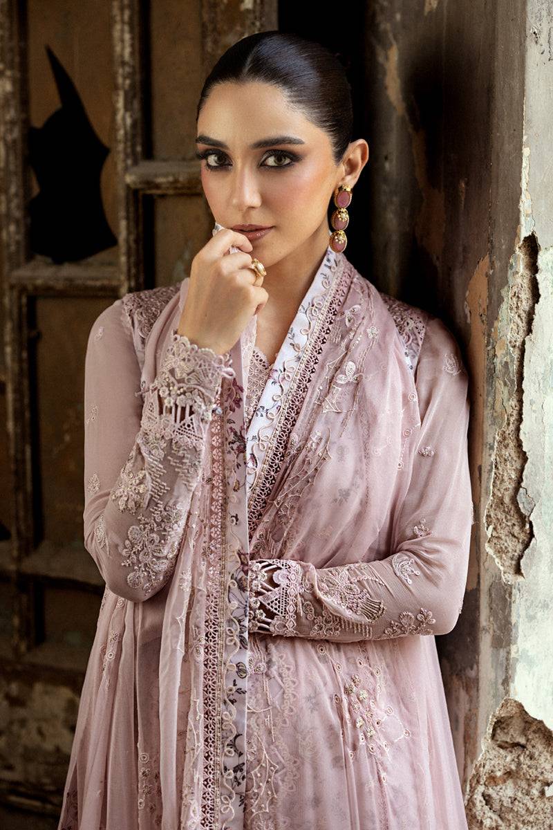 Qalamkar | Chiffon Edit | WC-05 RIONA - Pakistani Designer Dress - by Qalamkar - Type : Ladies Clothes - 100% Original at Saira Sultan