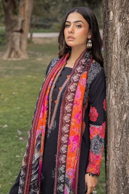 Charizma | C prints Lawn | CP5-18 XL Black Lawn