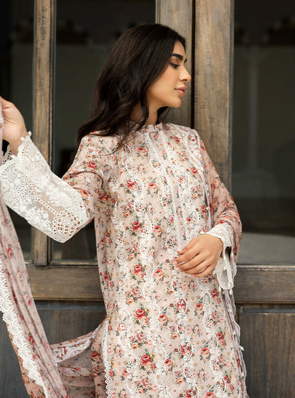 Zainab Chottani | Chikankari 25 | Lamia - 9A L Off White Chikankari