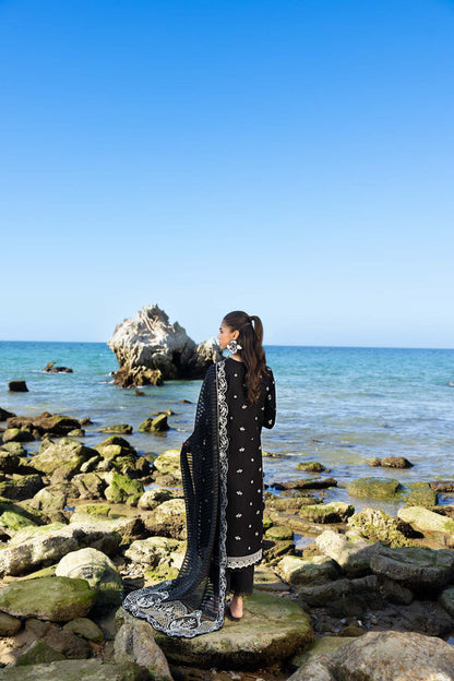 Akbar Aslam | Mare Lawn Edit 25 | Syara M Black Lawn