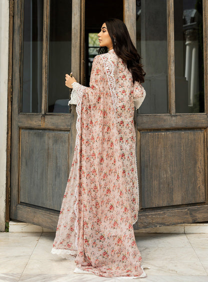 Zainab Chottani | Chikankari 25 | Lamia - 9A S Off White Chikankari