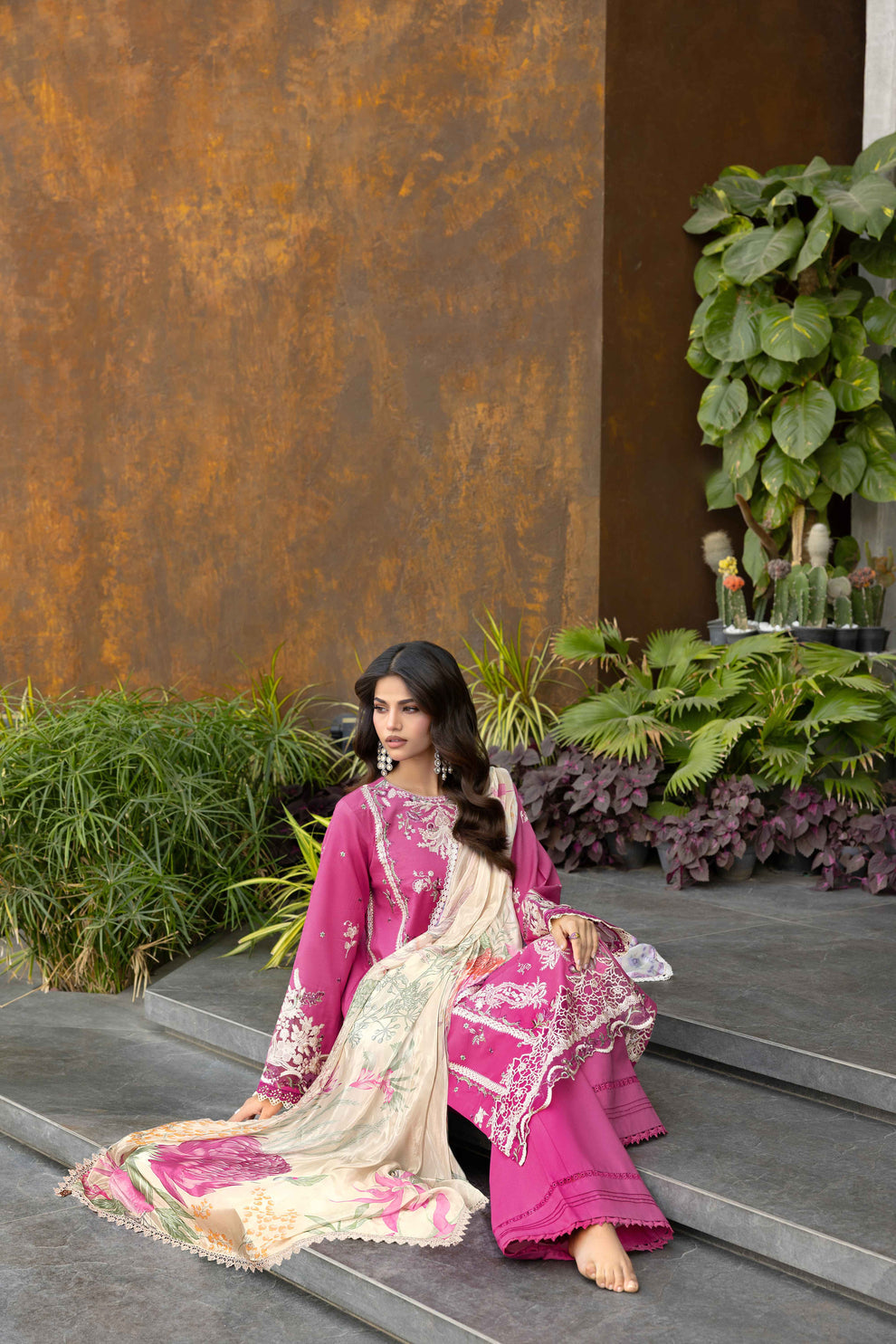 Florent | Eid Collection | FEF - 3A Custom Size Rose Pink