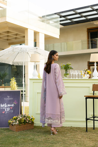 Florent | Eid Collection |FEF - 8A S Soft Lilac