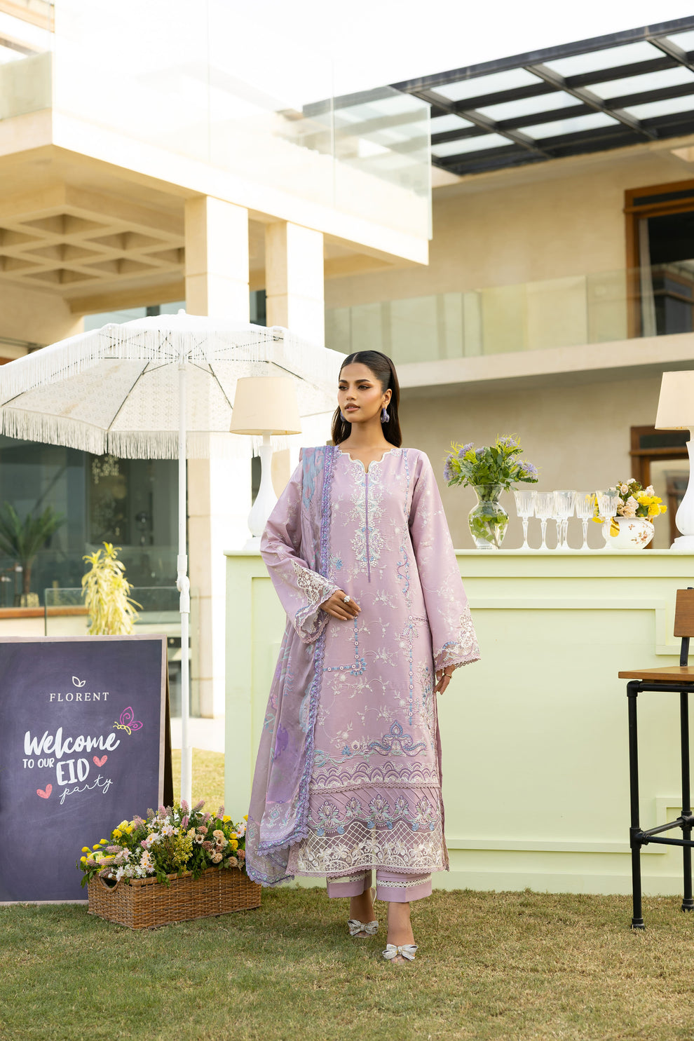 Florent | Eid Collection |FEF - 8A XS Soft Lilac