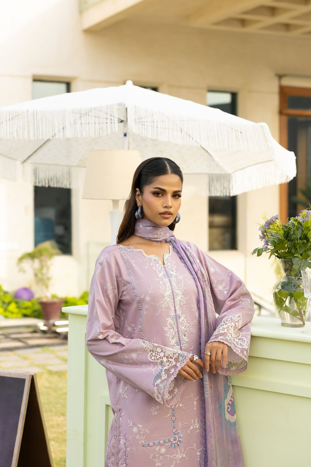 Florent | Eid Collection |FEF - 8A L Soft Lilac