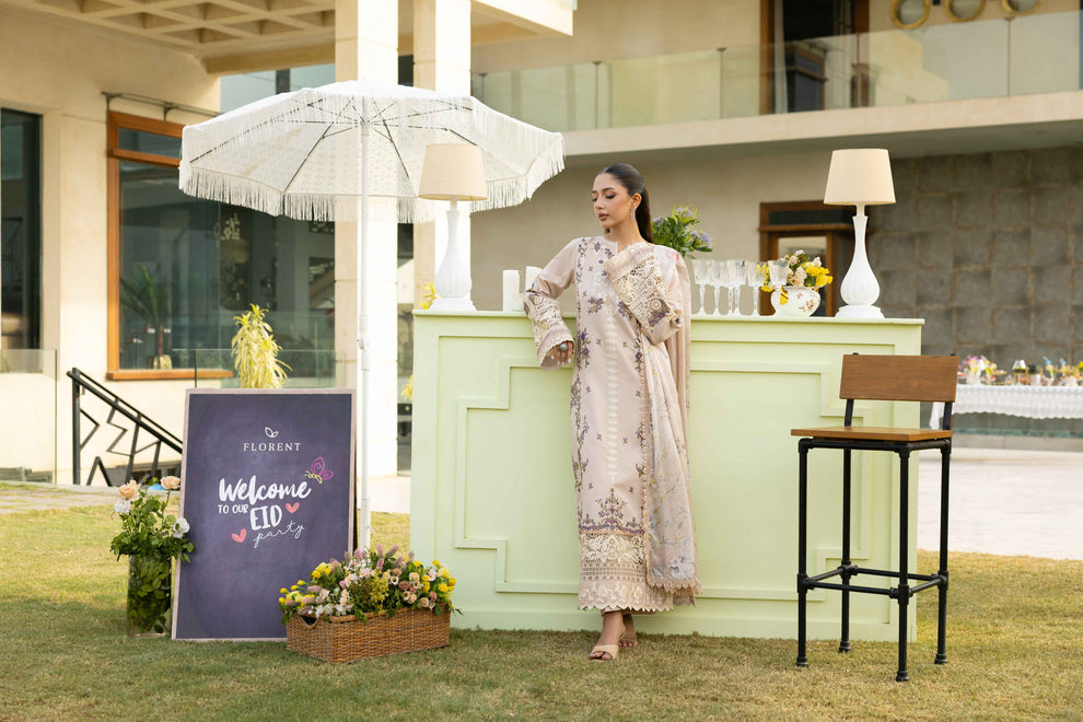 Florent | Eid Collection | FEF - 6A L Off White