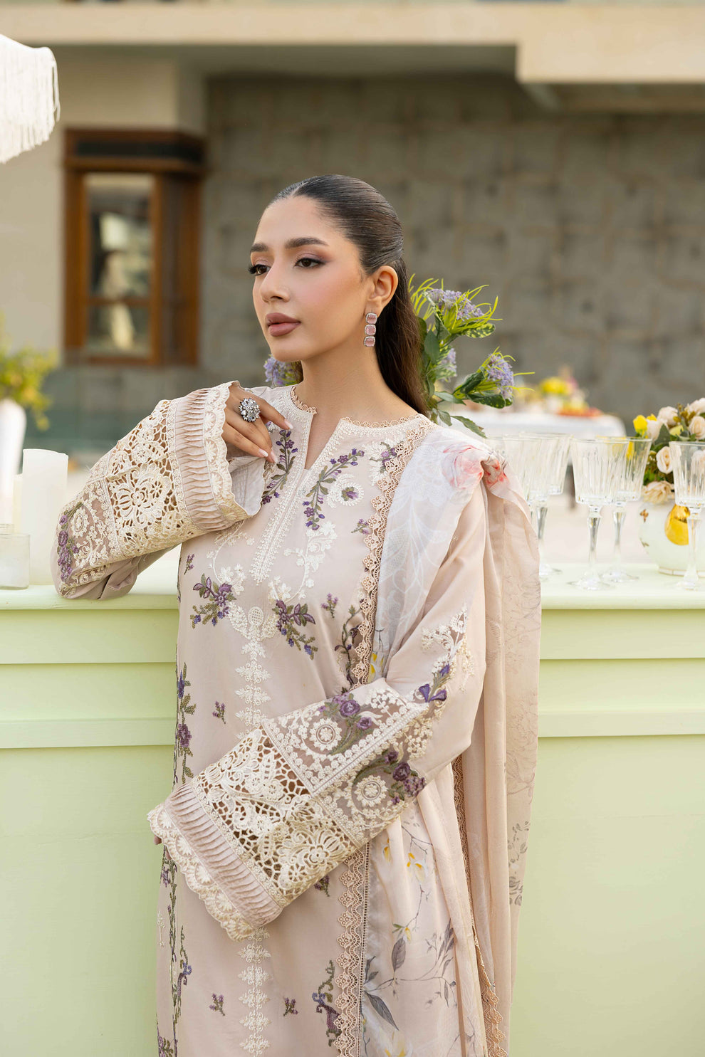 Florent | Eid Collection | FEF - 6A M Off White