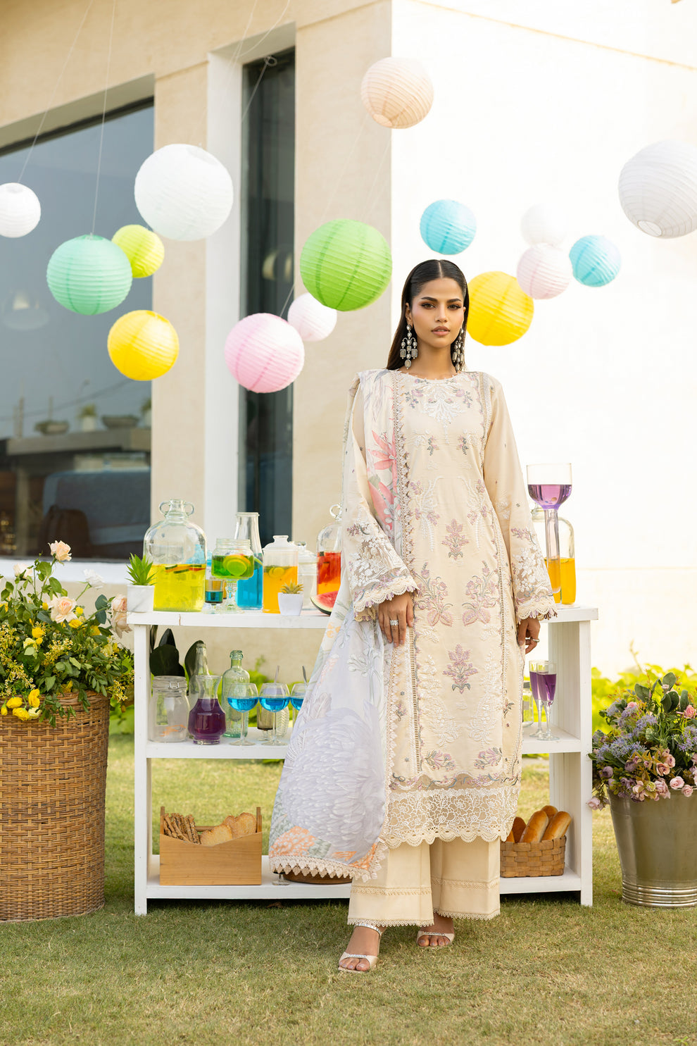 Florent | Eid Collection | FEF - 3B XS Ivory
