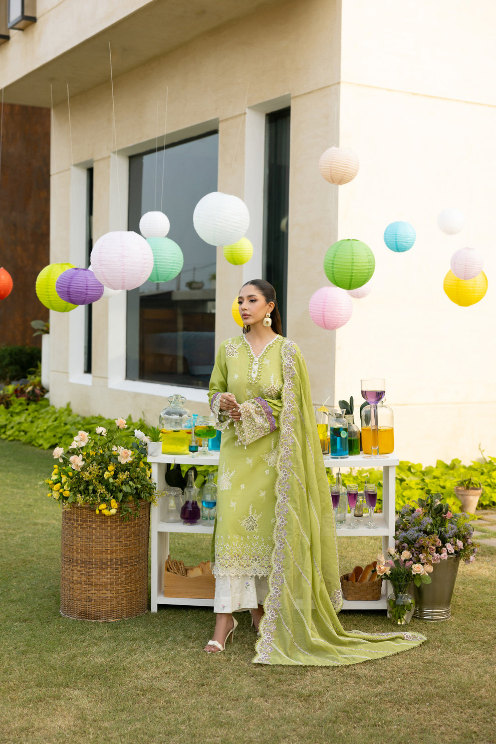 Florent | Eid Collection |FEF - 7B XL Mint Green