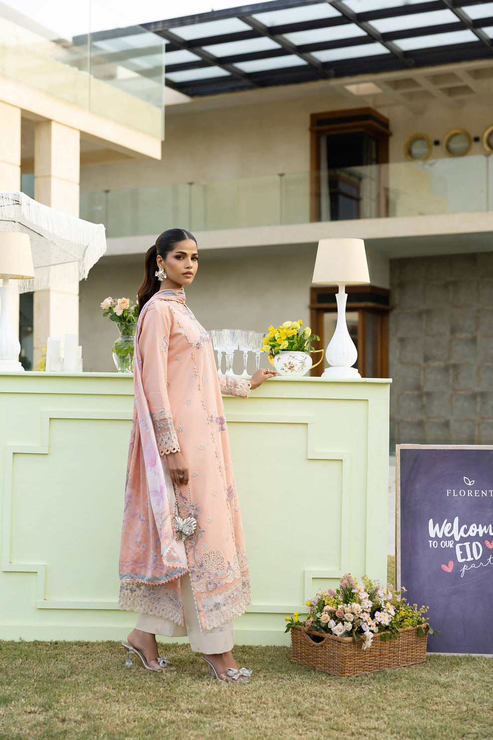 Florent | Eid Collection | FEF - 4A XL Pale Peach