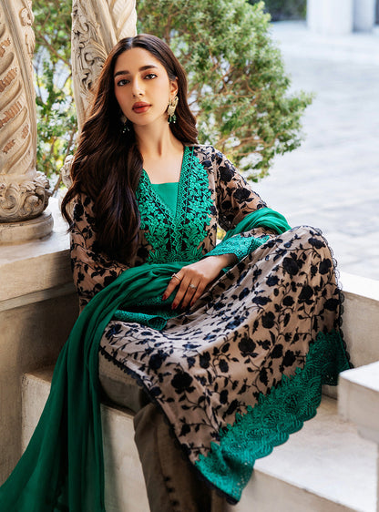 Zainab Chottani | Ramadan Edit 25 | Imperial Coffee XL Coffee Pure Chiffon