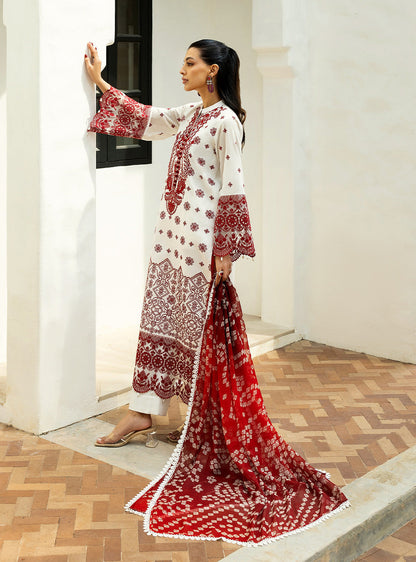Zainab Chottani | Chikankari 25 | Reem - 8B S White Chikankari