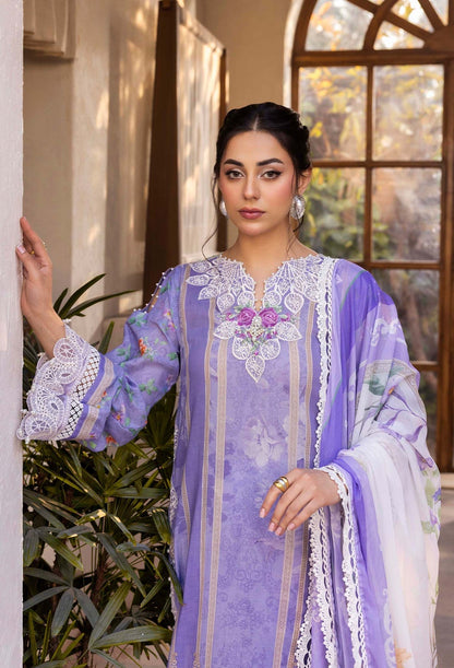Adans Libas | Chantelle Print Lawn | CHANTELLE 99953 L Lavender Lawn