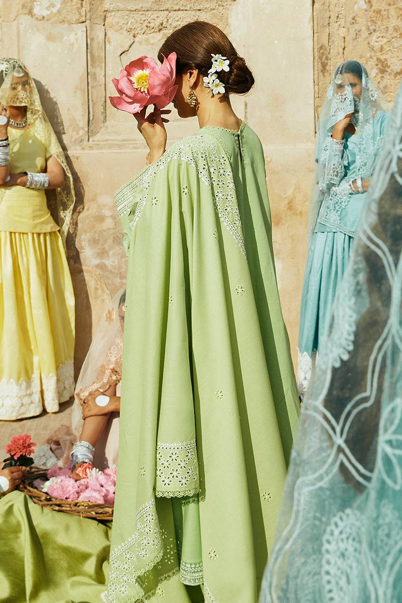 Cross Stitch | Premium Lawn 24 | GARDEN GRACE - Pakistani Designer Dress - by Cross Stitch | Type: Formal - 100% Original at Saira Sultan