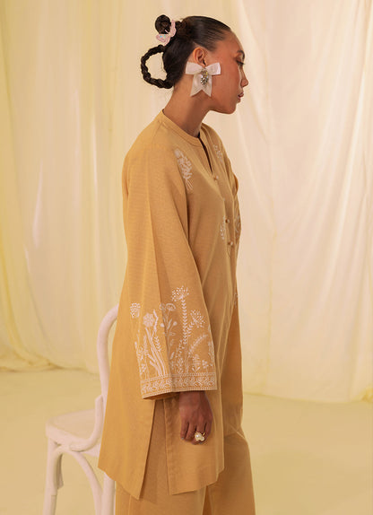 Image | Spring Basics 25 | IJSE-214044-12506 S Mustard Jacquard
