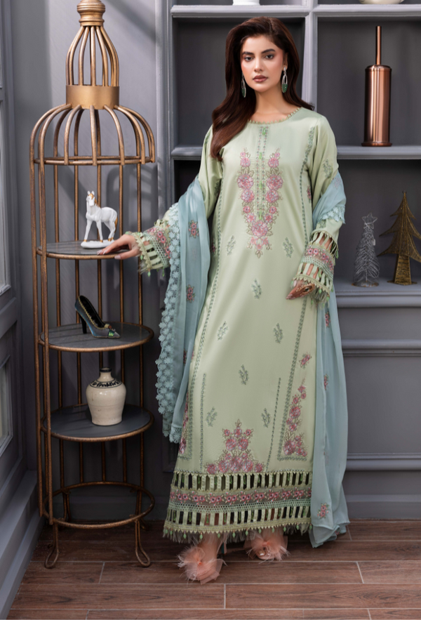 Humdum | Fareesha 26 | D06 - Pakistani Designer Dress - by Humdum - Type : Ladies Clothes - 100% Original at Saira Sultan