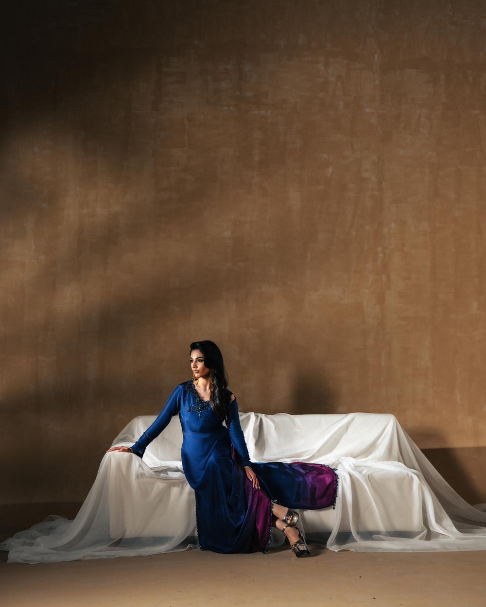 Vasal | Zyra Luxe Pret 26 | Sapphire drift - Pakistani Designer Dress - by Vasal - Type : Ladies Clothes - 100% Original at Saira Sultan