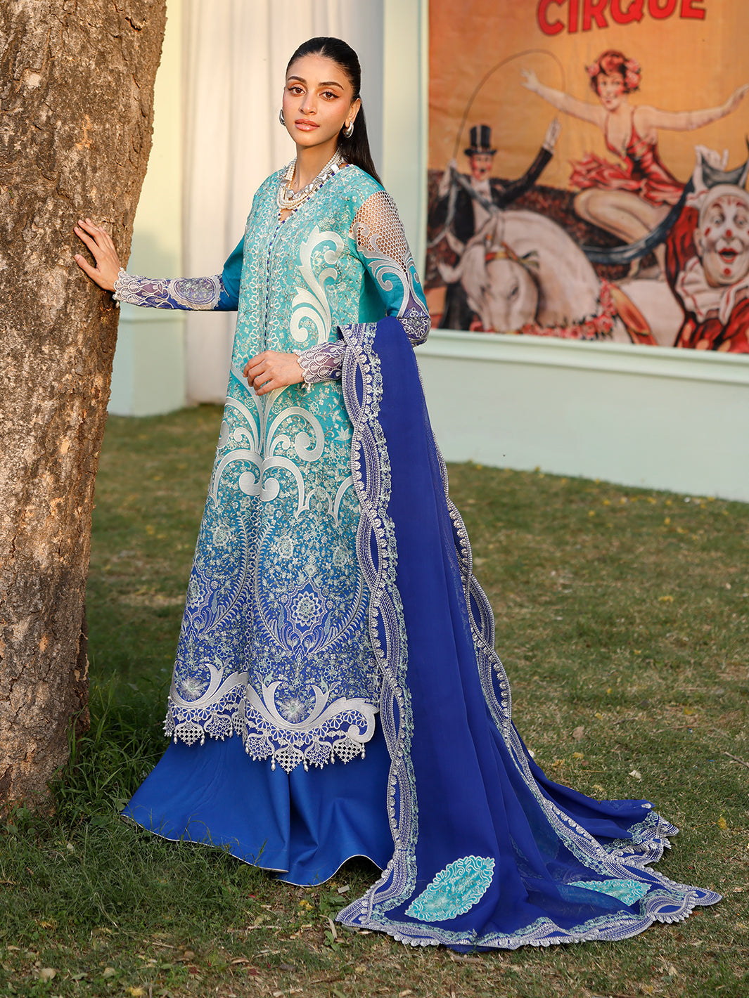 Bin Ilyas | Carnival Summer Edit 25 | 36 - A S Blue Lawn