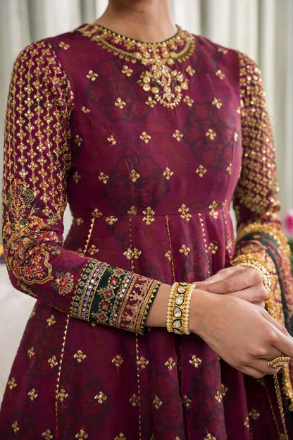 Baroque | Chantelle Embroidered Collection | CH12-03 - Pakistani Designer Dress - by Baroque | Type: Bridal - 100% Original at Saira Sultan