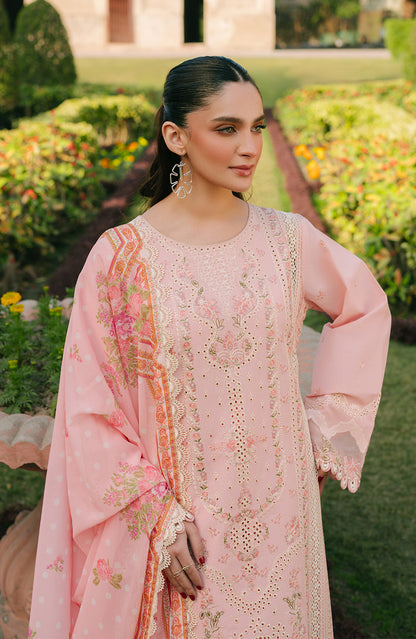 Fiona | Sarang Lawn 25 | Cemila M Pink Lawn
