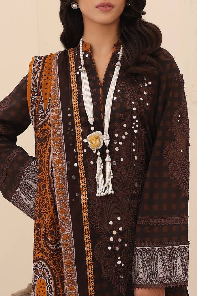 Charizma | Naranji Embroidered Lawn 24 | CN4-004 - Pakistani Designer Dress - by Charizma | Type: Luxury - 100% Original at Saira Sultan