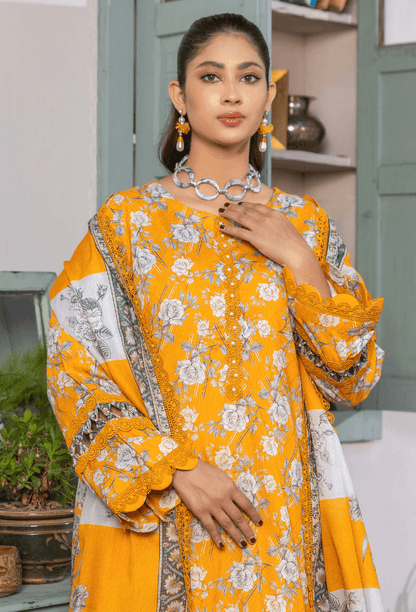 Humdum | Rang e Noor SS 24 | D04 - Pakistani Designer Dress - by HumDum | Type: Casuals - 100% Original at Saira Sultan