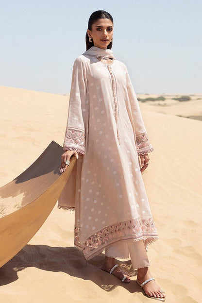 Cross Stitch | Eid Lawn 24 | DUSTY ROSE - Pakistani Designer Dress - by Cross Stitch | Type: Luxury - 100% Original at Saira Sultan