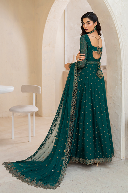 Iznik | Chinnon Chiffon | CC-47 Embroidered Chiffon - Pakistani Designer Dress - by Iznik | Type: Formal - 100% Original at Saira Sultan