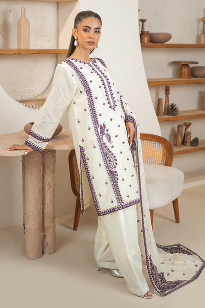 Declare | Eid Collection 25 | PB01070 XL Cream Lawn