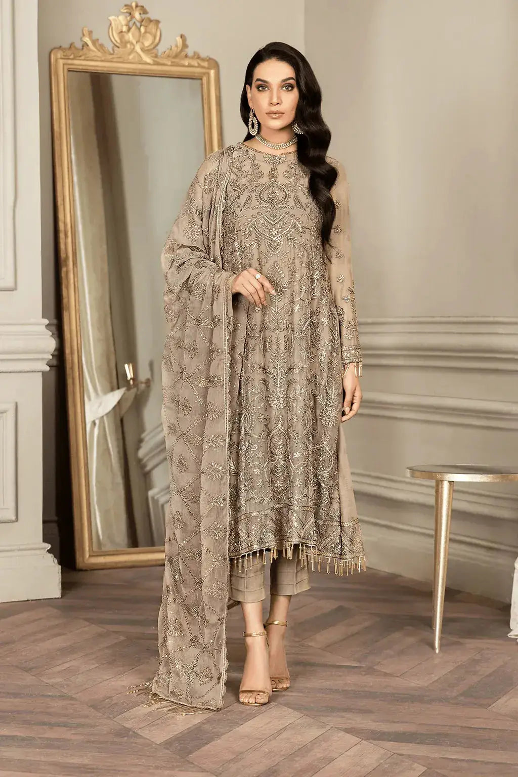 Zarif | Mehroz Formals | LIME STONE - Pakistani Designer Dress - by Zarif | Type: Formal - 100% Original at Saira Sultan