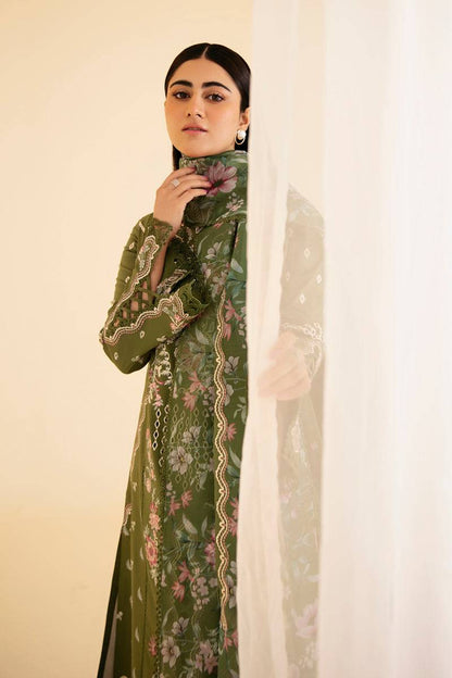 Qalamkar | Qlinekari Luxury Lawn | SQ-14 SEMAL - Pakistani Designer Dress - by Qalamkar | Type: Luxury - 100% Original at Saira Sultan