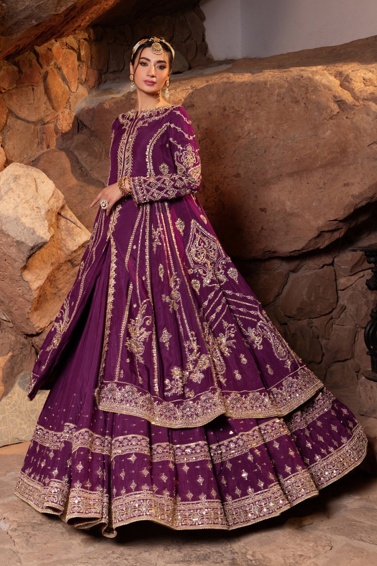 Naqshi | Samarkand Wedding Formals | Jugnu - Pakistani Designer Dress - by Naqshi | Type: Bridal - 100% Original at Saira Sultan