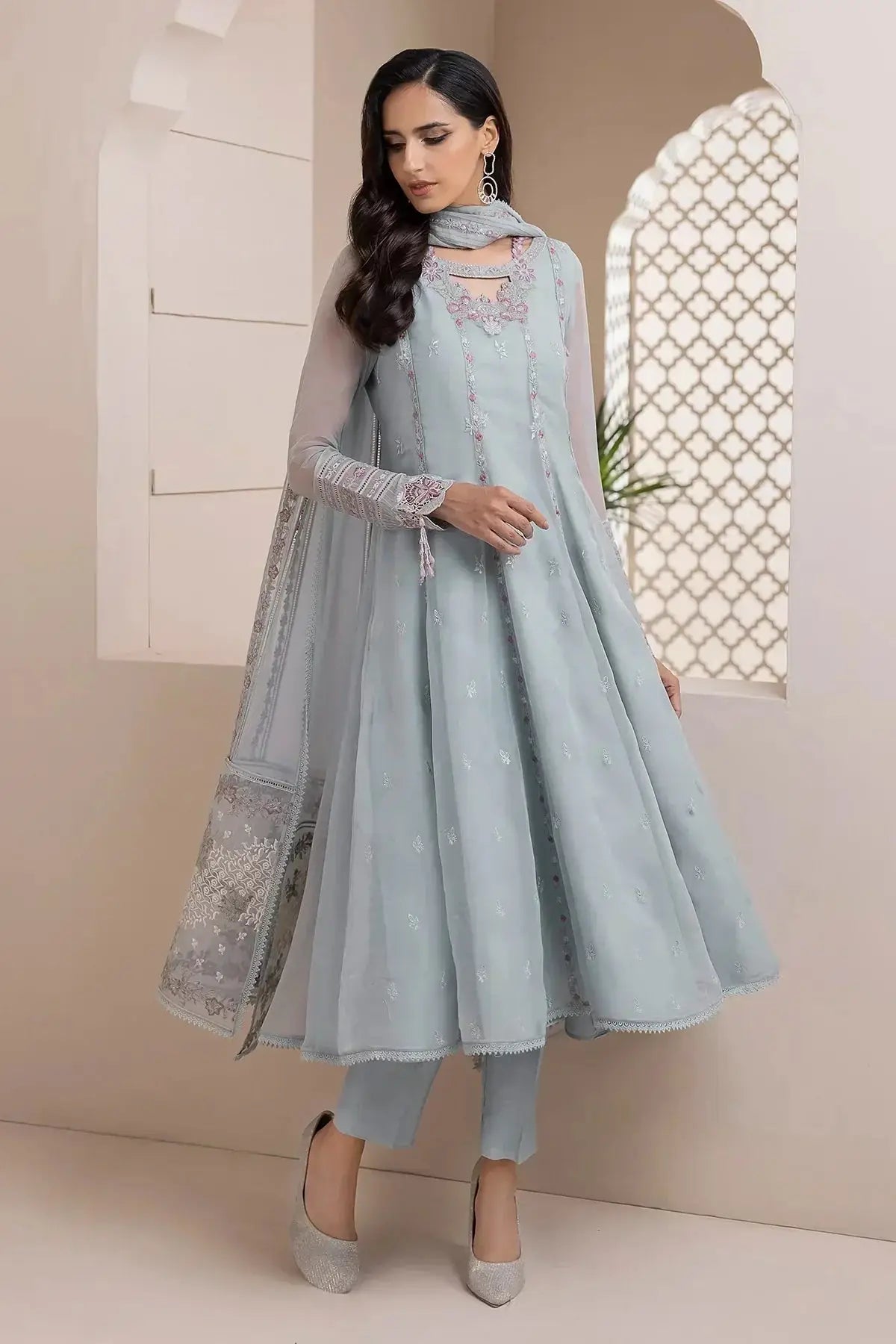 Baroque | Formals Collection | UF-419 - Pakistani Designer Dress - by Baroque | Type: Formal - 100% Original at Saira Sultan