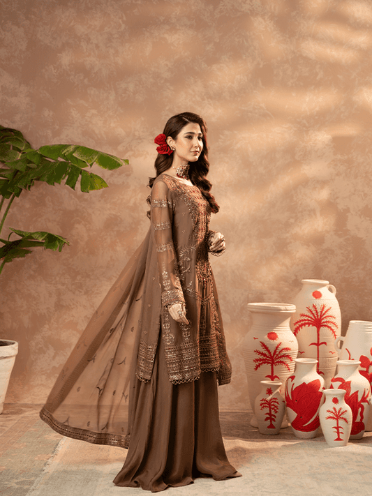 Zebtan | Zeenat Festive Collection | ZN-03 - Pakistani Designer Dress - by Zebtan | Type: Luxury - 100% Original at Saira Sultan