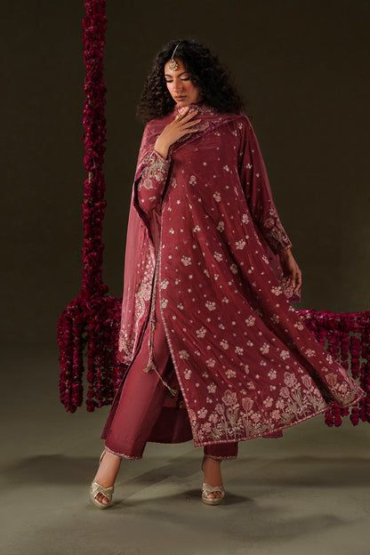 Iznik | Velvet 25 | IV-75 Embroidered Velvet by Iznik - Designer Dress - Type : Ladies Clothes - Available at Saira Sultan - 100% Original 