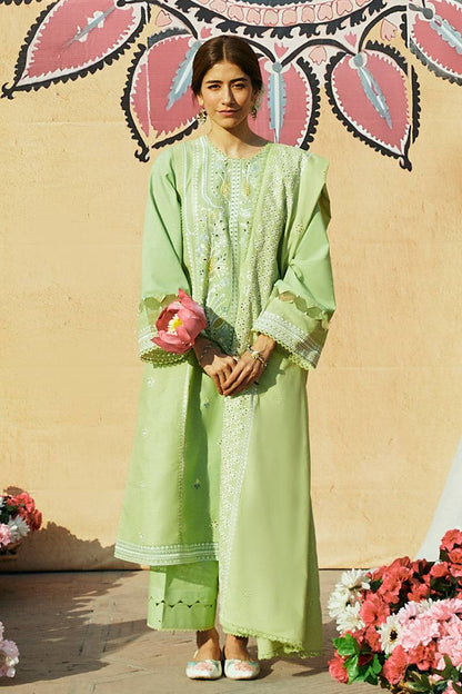 Cross Stitch | Premium Lawn 24 | GARDEN GRACE - Pakistani Designer Dress - by Cross Stitch | Type: Formal - 100% Original at Saira Sultan