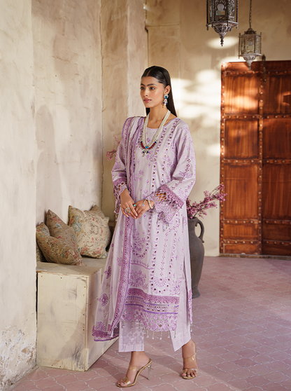 Zebtan | Zeenat Luxury Lawn Eid Collection | ZL 05 - Pakistani Designer Dress - by Zebtan | Type: Luxury - 100% Original at Saira Sultan